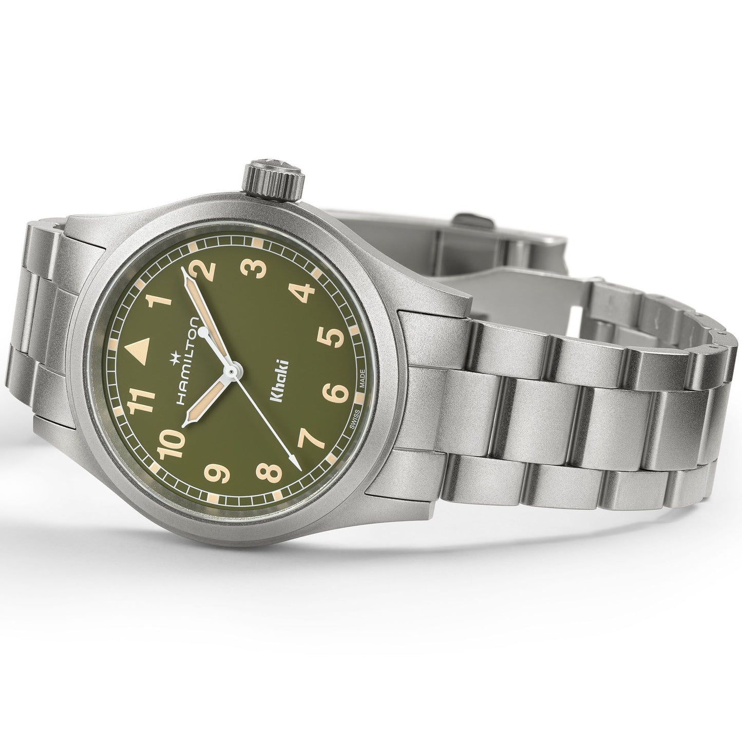 Hamilton - Orologio Unisex Hamilton 38mm In Acciaio Quadrante Verde - Nazareno Bancone Gioielli