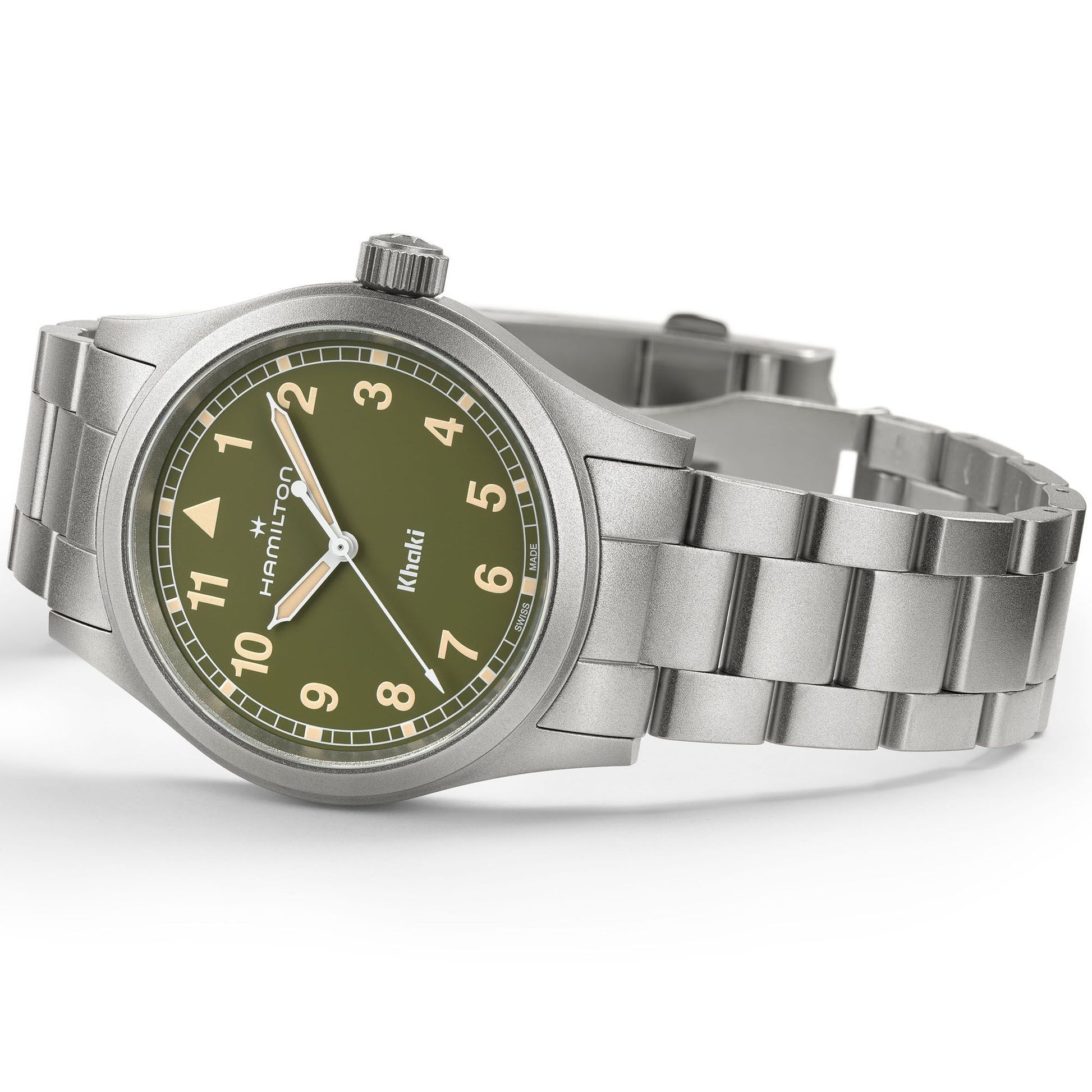 Hamilton - Orologio Unisex Hamilton 38mm In Acciaio Quadrante Verde - Nazareno Bancone Gioielli
