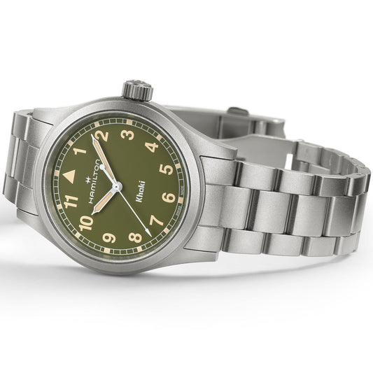 Hamilton - Orologio Unisex Hamilton 38mm In Acciaio Quadrante Verde - Nazareno Bancone Gioielli