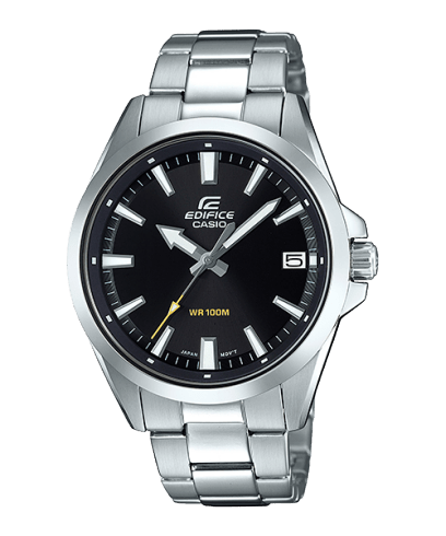 Edifice - Orologio Uomo Edifice 42mm In Acciaio Inossidabile Quadrante Nero - Nazareno Bancone Gioielli