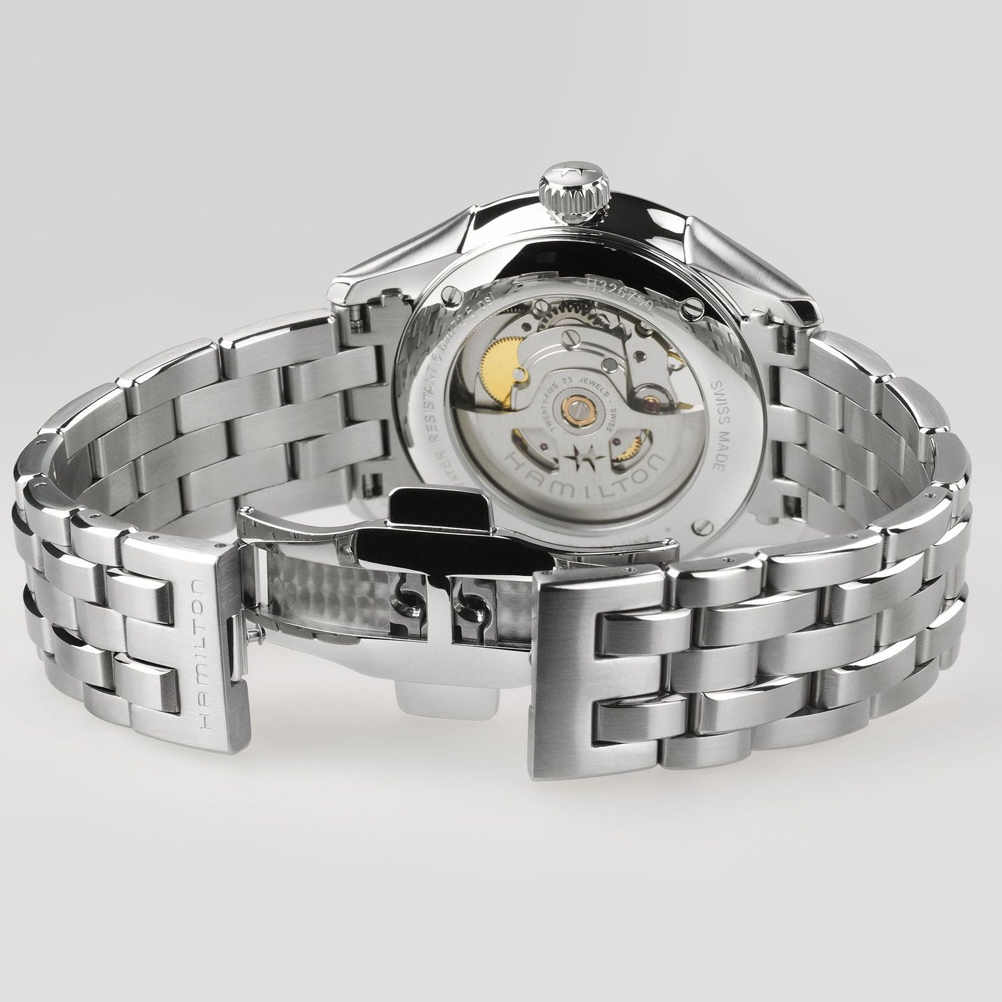 Hamilton - Orologio Uomo Hamilton 40mm In Acciaio Quadrante Argento - Nazareno Bancone Gioielli