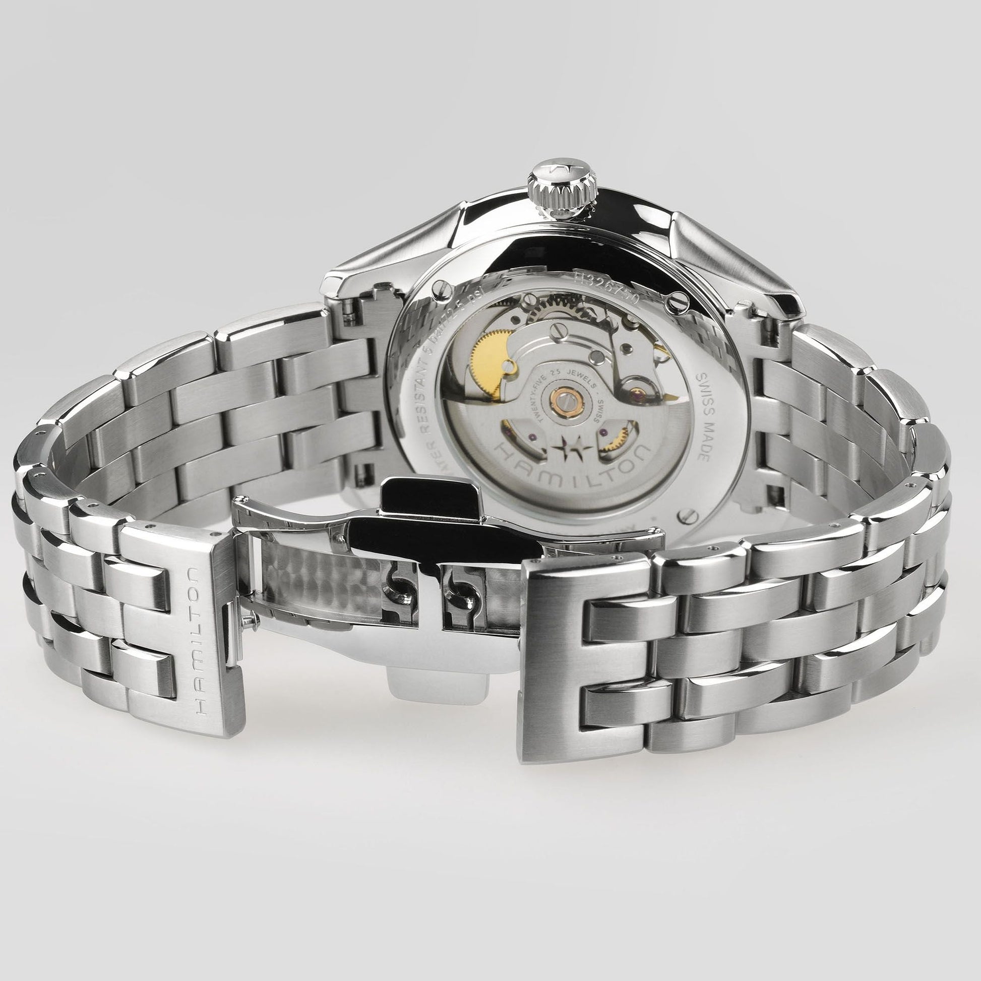 Hamilton - Orologio Uomo Hamilton 40mm In Acciaio Quadrante Argento - Nazareno Bancone Gioielli