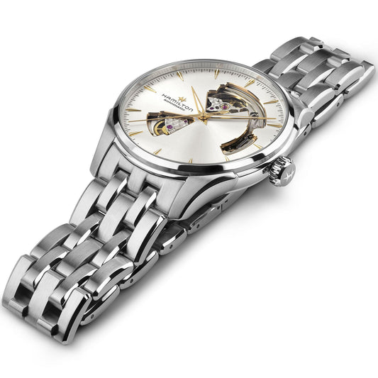 Hamilton - Orologio Uomo Hamilton 40mm In Acciaio Quadrante Argento - Nazareno Bancone Gioielli