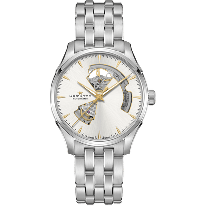 Hamilton - Orologio Uomo Hamilton 40mm In Acciaio Quadrante Argento - Nazareno Bancone Gioielli