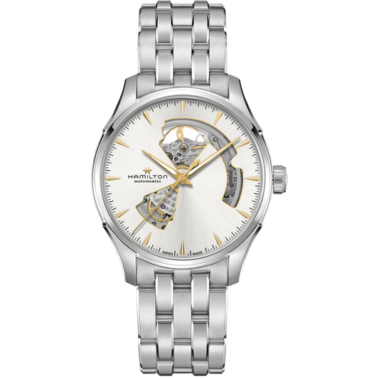 Hamilton - Orologio Uomo Hamilton 40mm In Acciaio Quadrante Argento - Nazareno Bancone Gioielli