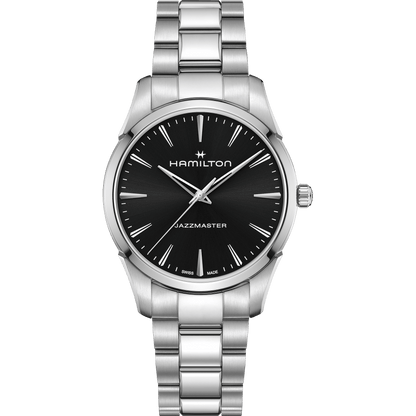 Hamilton - Orologio Uomo Hamilton 40mm In Acciaio Quadrante Nero - Nazareno Bancone Gioielli