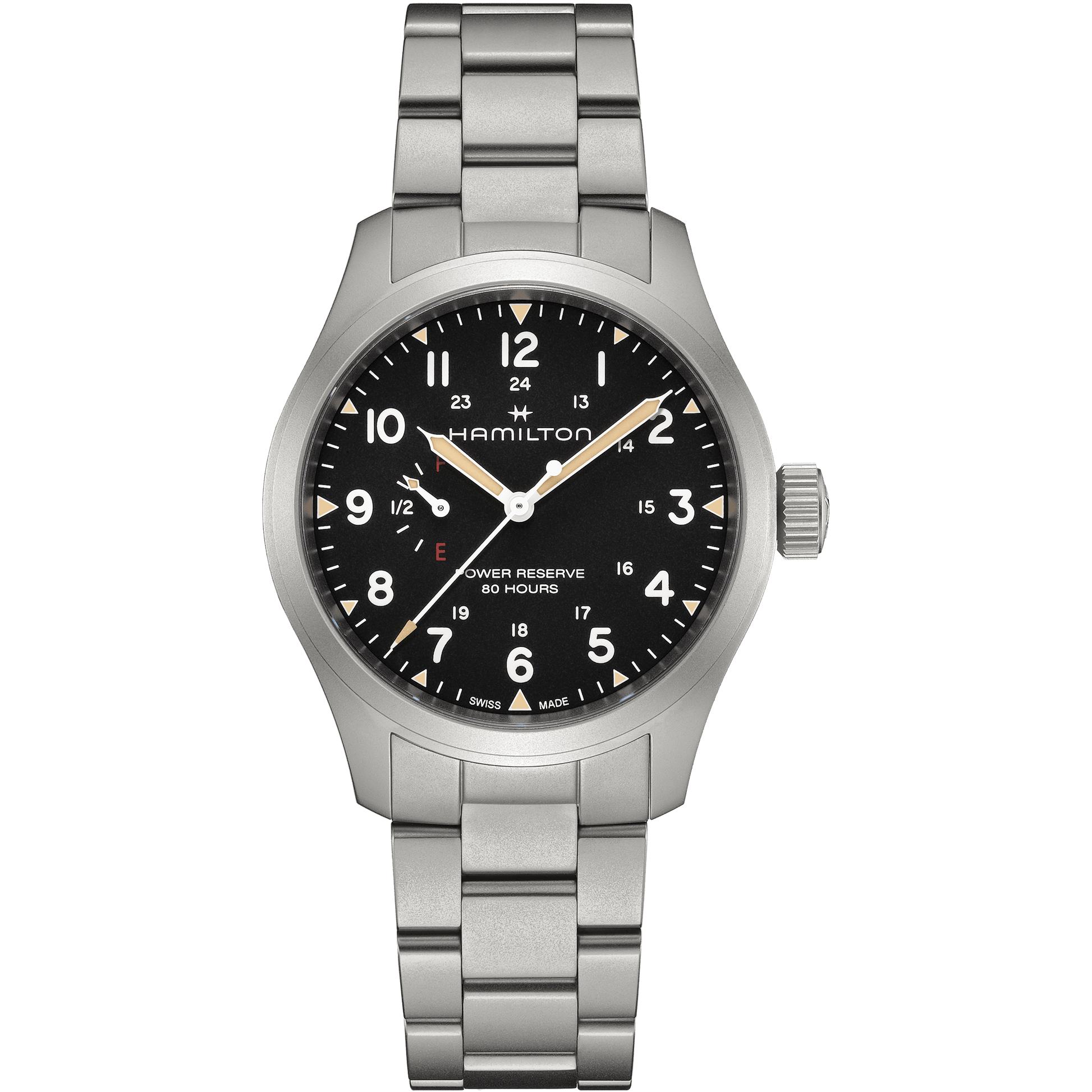 Hamilton - Orologio Uomo Hamilton 40mm Quadrante Nero - Nazareno Bancone Gioielli