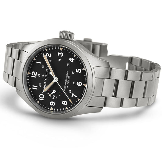 Hamilton - Orologio Uomo Hamilton 40mm Quadrante Nero - Nazareno Bancone Gioielli