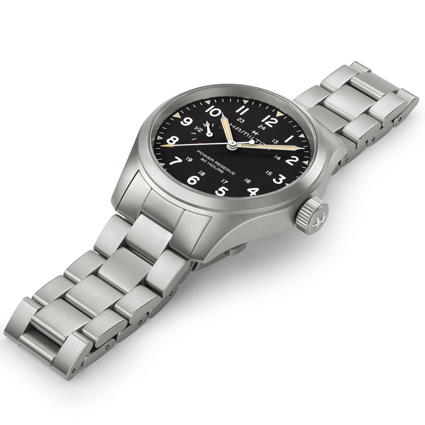 Hamilton - Orologio Uomo Hamilton 40mm Quadrante Nero - Nazareno Bancone Gioielli