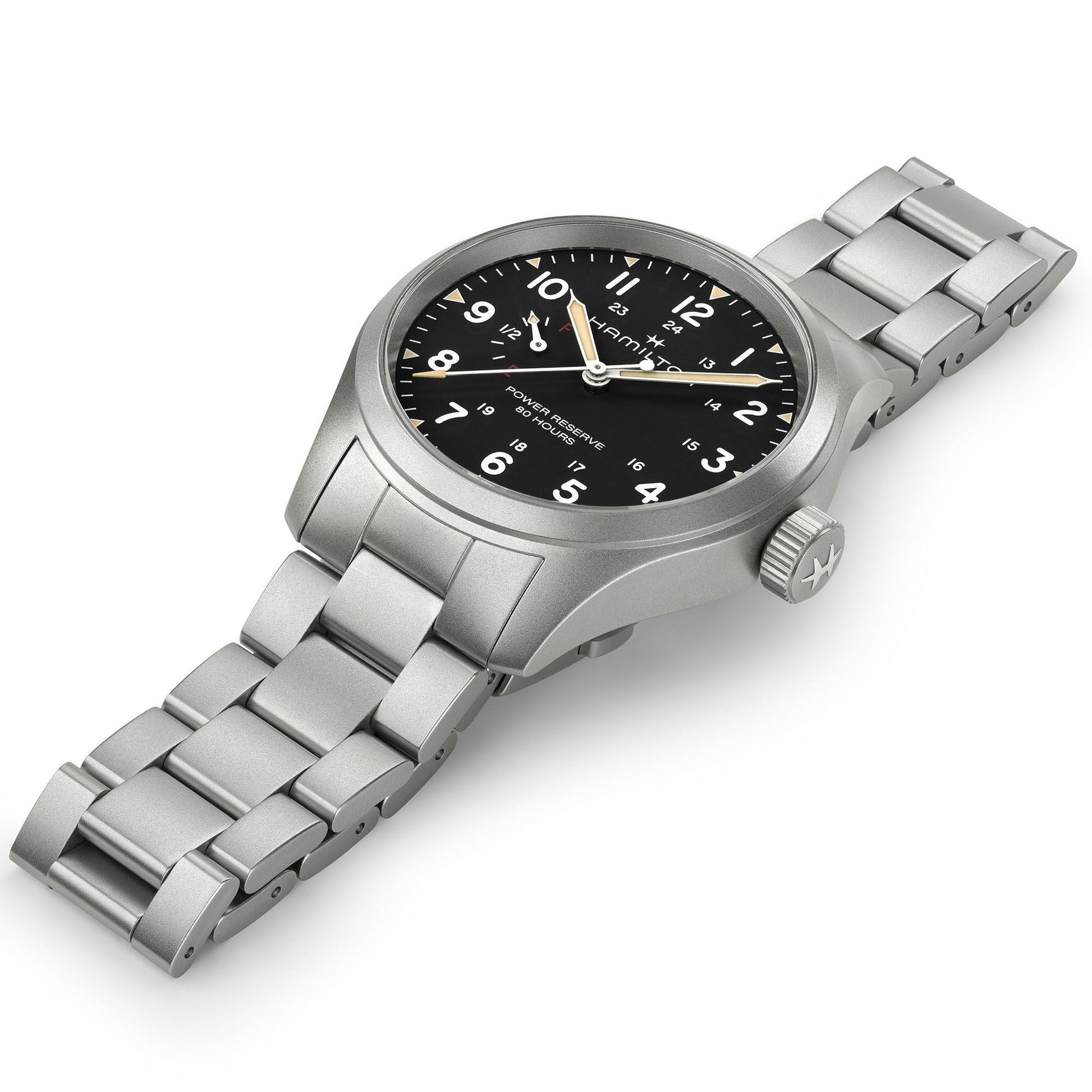 Hamilton - Orologio Uomo Hamilton 40mm Quadrante Nero - Nazareno Bancone Gioielli