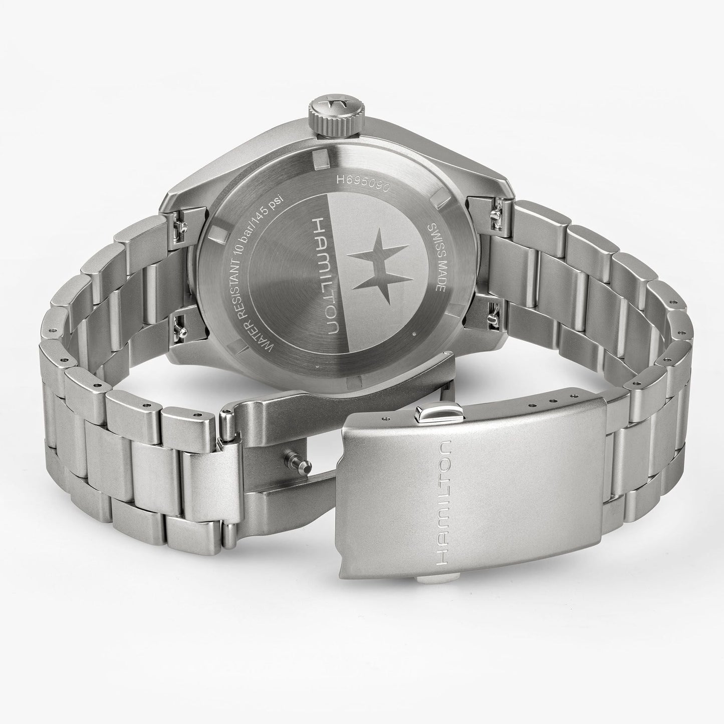 Hamilton - Orologio Uomo Hamilton 40mm Quadrante Nero - Nazareno Bancone Gioielli