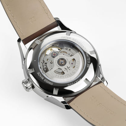 Hamilton - Orologio Uomo Hamilton 42mm In Acciaio Quadrante Marrone Fumé - Nazareno Bancone Gioielli