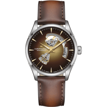 Hamilton - Orologio Uomo Hamilton 42mm In Acciaio Quadrante Marrone Fumé - Nazareno Bancone Gioielli