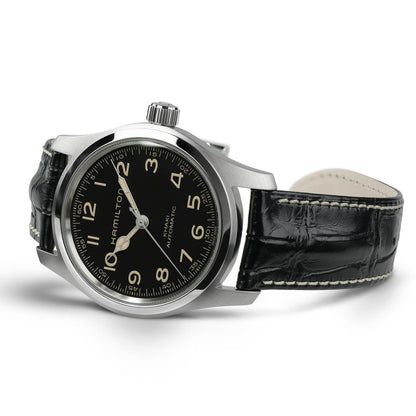 Hamilton - Orologio Uomo Hamilton 42mm In Acciaio Quadrante Nero - Nazareno Bancone Gioielli