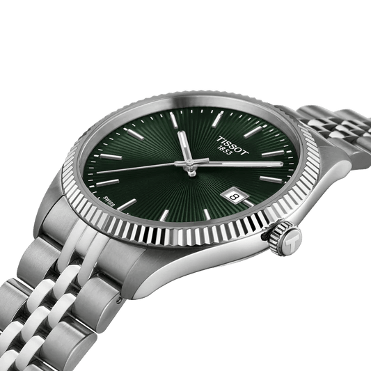 Tissot - Orologio Uomo Tissot Ballade 40mm Quarzo Quadrante Verde - Nazareno Bancone Gioielli