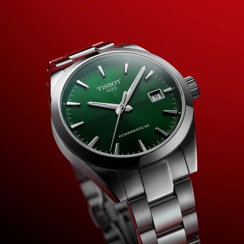 Tissot - Orologio Uomo Tissot Gentleman 38mm verde - Nazareno Bancone Gioielli