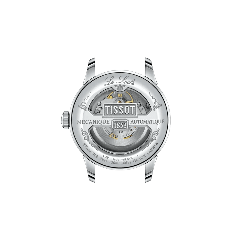 Tissot - Orologio Uomo Tissot Le Locle 39.3mm Automatico Argento - Nazareno Bancone Gioielli