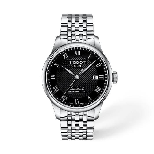 Tissot - Orologio Uomo Tissot Le Locle 39.3mm Automatico Nero - Nazareno Bancone Gioielli