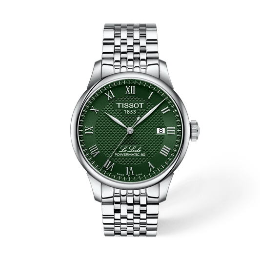 Tissot - Orologio Uomo Tissot Le Locle 39.3mm Automatico Verde - Nazareno Bancone Gioielli