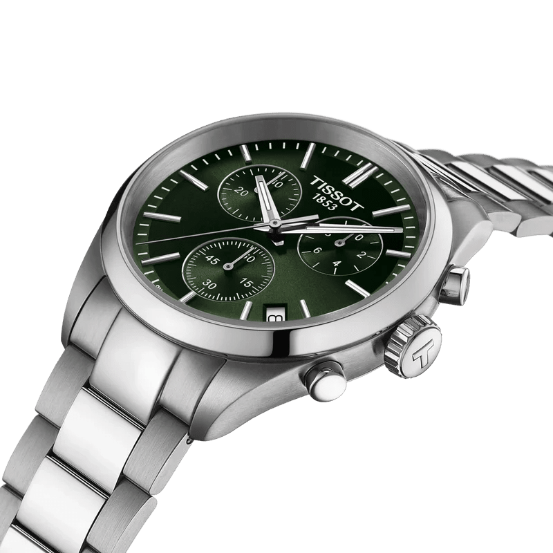 Tissot - Orologio Uomo Tissot PR 100 40mm Chronograph Quarzo Verde - Nazareno Bancone Gioielli