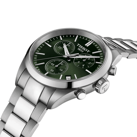 Tissot - Orologio Uomo Tissot PR 100 40mm Chronograph Quarzo Verde - Nazareno Bancone Gioielli