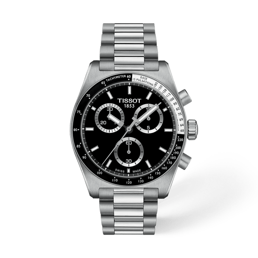 Tissot - Orologio Uomo Tissot PR516 40mm Chronograph Quarzo Nero - Nazareno Bancone Gioielli