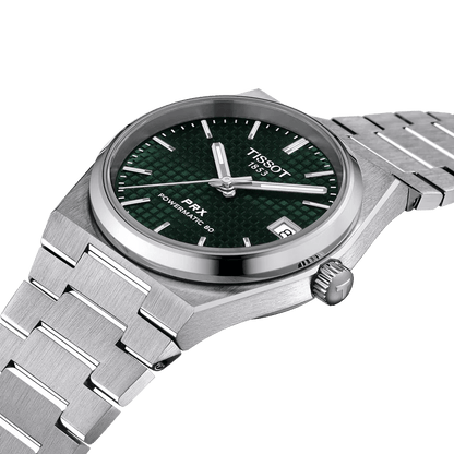 Tissot - Orologio Uomo Tissot PRX 35mm Automatico Verde - Nazareno Bancone Gioielli
