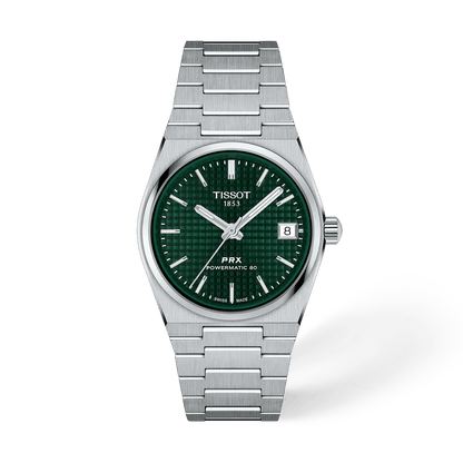 Tissot - Orologio Uomo Tissot PRX 35mm Automatico Verde - Nazareno Bancone Gioielli