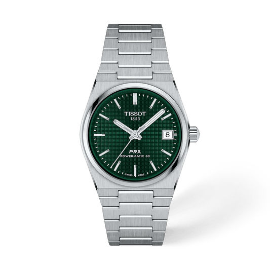 Tissot - Orologio Uomo Tissot PRX 35mm Automatico Verde - Nazareno Bancone Gioielli