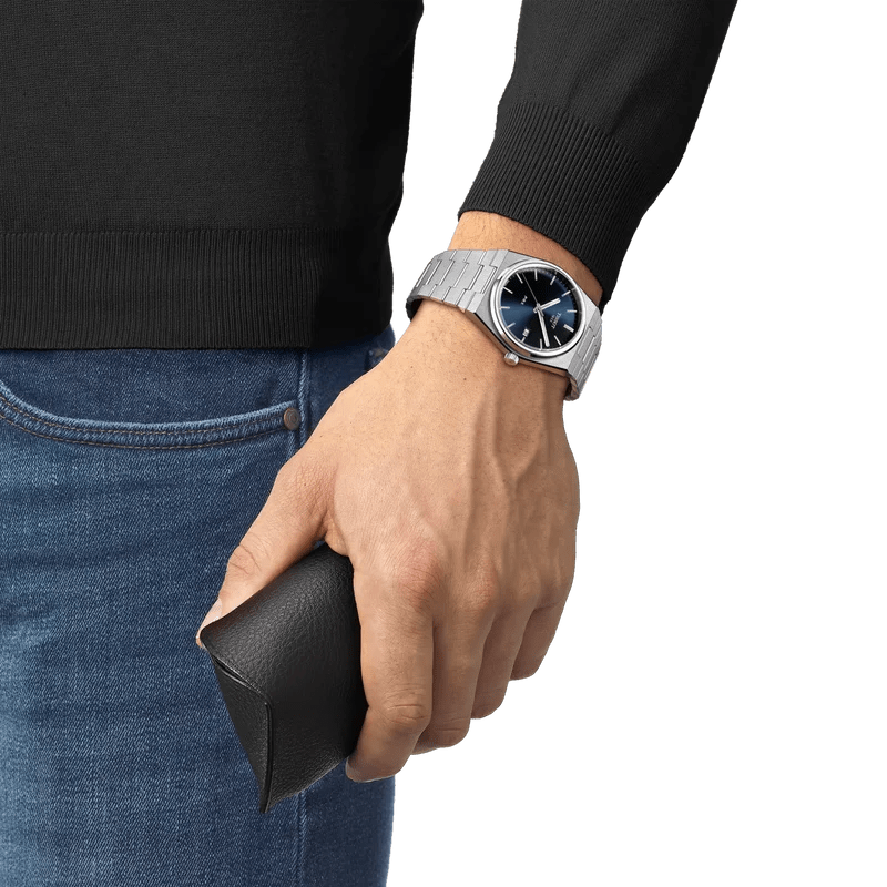 Tissot - Orologio Uomo Tissot PRX 40mm Quarzo Blu - Nazareno Bancone Gioielli