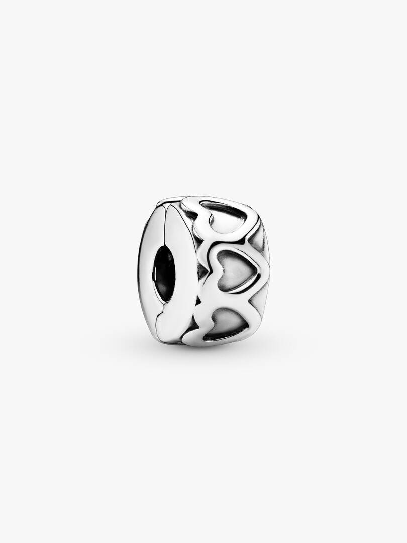 Pandora - Pandora Charm Clip Cuori In Argento Sterling 925 Donna - Nazareno Bancone Gioielli