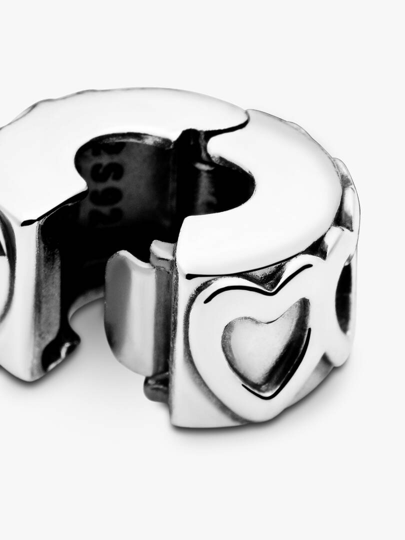 Pandora - Pandora Charm Clip Cuori In Argento Sterling 925 Donna - Nazareno Bancone Gioielli