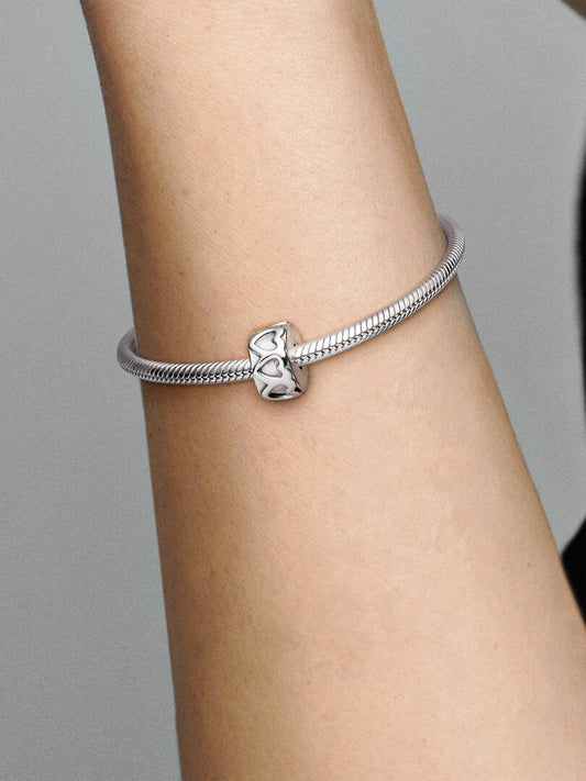 Pandora - Pandora Charm Clip Cuori In Argento Sterling 925 Donna - Nazareno Bancone Gioielli