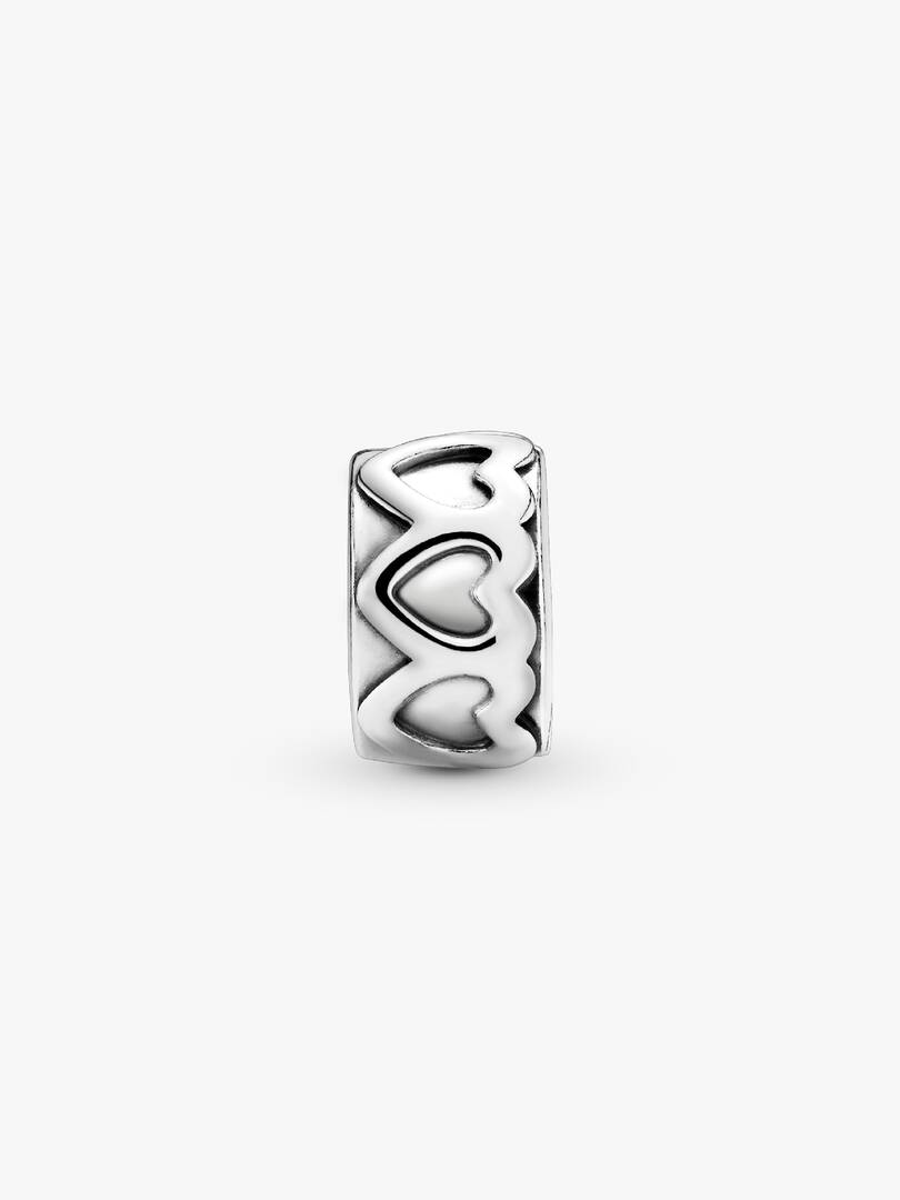 Pandora - Pandora Charm Clip Cuori In Argento Sterling 925 Donna - Nazareno Bancone Gioielli