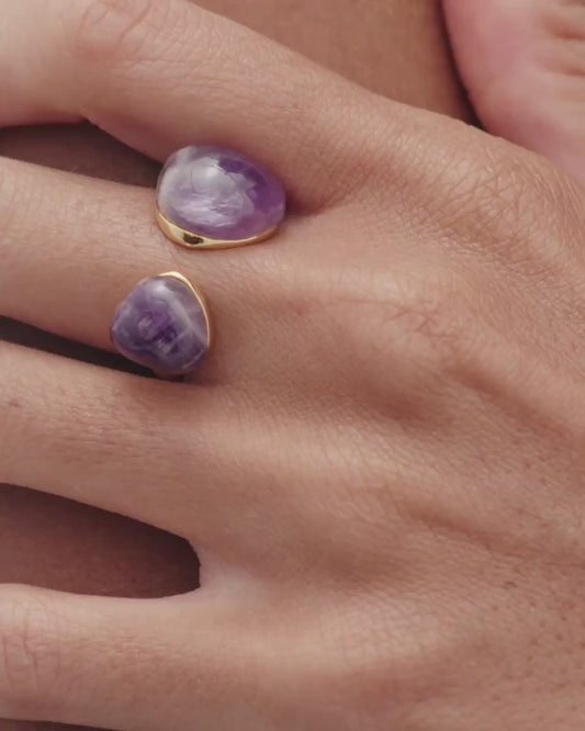 Anello Donna Pdpaola Gravity Pietre Preziose