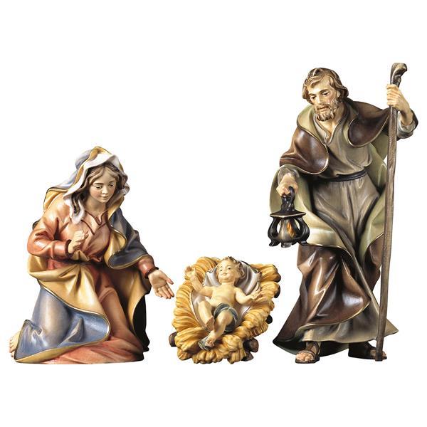 ULPE Wood Art - Sacra Famiglia in Legno per Presepe – Proporzionata per Figure Umane da 15 cm - Nazareno Bancone Gioielli