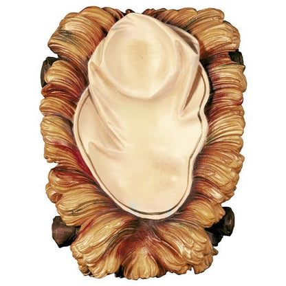 ULPE Wood Art - Sacra Famiglia in Legno per Presepe – Proporzionata per Figure Umane da 15 cm - Nazareno Bancone Gioielli