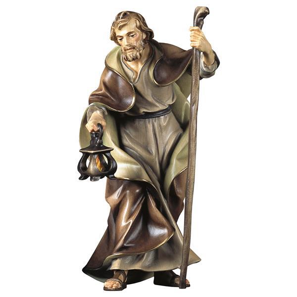 ULPE Wood Art - Sacra Famiglia in Legno per Presepe – Proporzionata per Figure Umane da 15 cm - Nazareno Bancone Gioielli