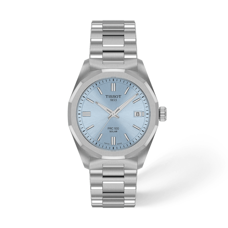 Tissot - Tissot PRC 100 Solar 34mm Azzurro - Nazareno Bancone Gioielli