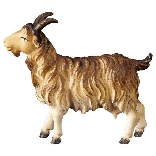 Capretta in Legno per Presepe – Proporzionata per Figure Umane da 15 cm